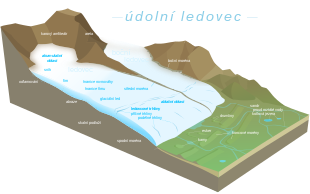 Ledovec: Typy ledovců, Stavba, Pohyb ledovců