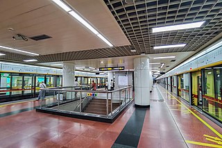 <span class="mw-page-title-main">Gongyuanqian station</span> Guangzhou Metro interchange station