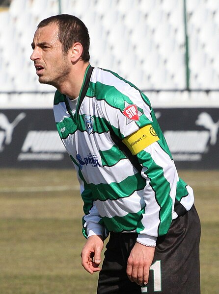 Georgi Iliev holds the records for most appearances in First League