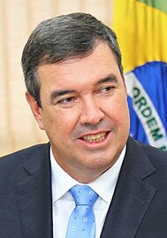 Governor of Mato Grosso do Sul Eduardo Riedel from Rio de Janeiro, Rio de Janeiro