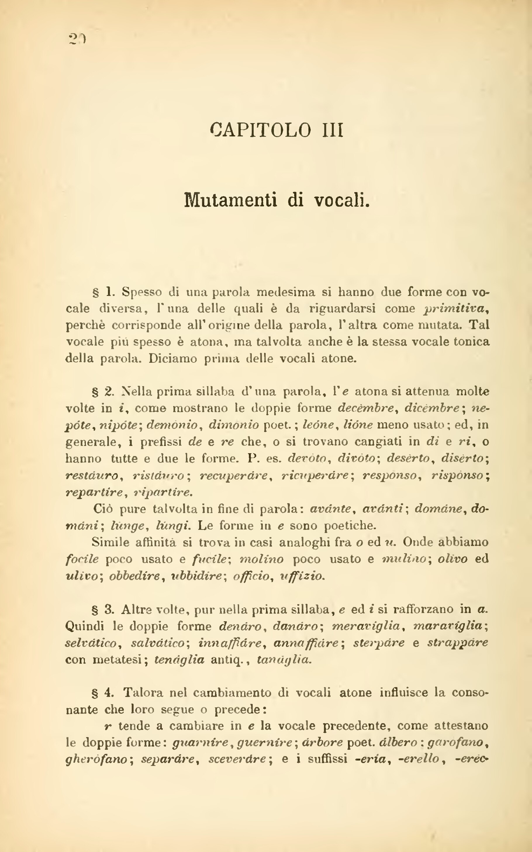 Pagina:Grammatica italiana, Fornaciari.djvu/54 - Wikisource