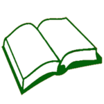 Green open book.png