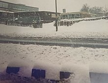 Greencroft Comprehensive in the snow. Greencroft Comprehensive in the snow.jpg