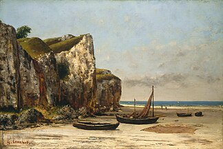 Plajă în Normandia, 1872-1875 - National Gallery of Art, Washington D.C.