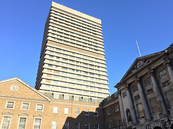 Tower Wing, after exterior refurbishment