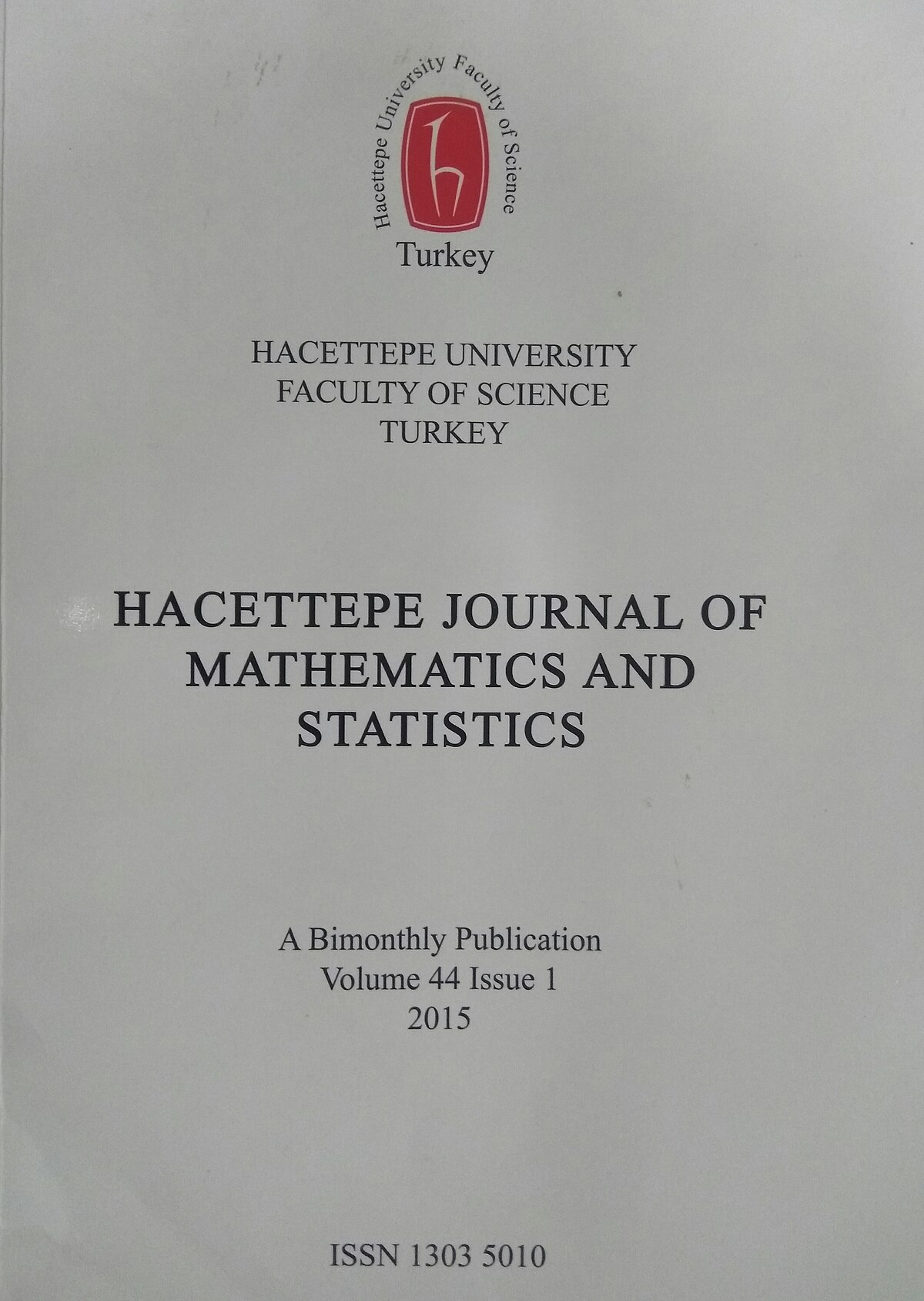 hacettepe math. statistics j. Hacettepe Wikipedia Journal and  Statistics  of Mathematics