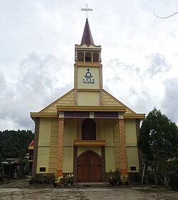 Gereja HKBP Palmarum di Lingkungan Simaungmaung Pea