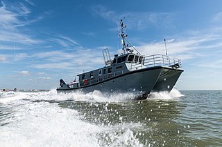 HMS <i>Magpie</i> (H130) 2018 inshore and coastal survey ship of the Royal Navy