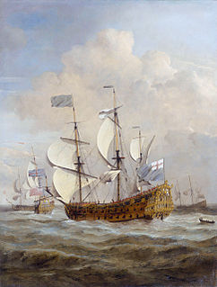 HMS <i>St Andrew</i> (1670) Ship of the line of the Royal Navy
