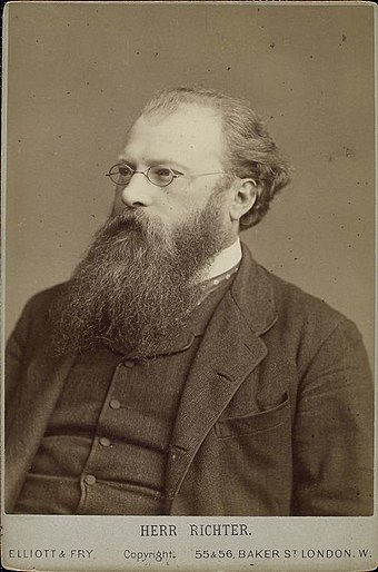 Hans Richter, first conductor of the LSO