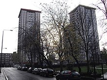 The Ampthill Square Estate as pictured from Harrington Square. Harrington Square Camden - geograph.org.uk - 1593060.jpg