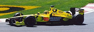 <span class="mw-page-title-main">Jordan EJ11</span> Formula One racing car