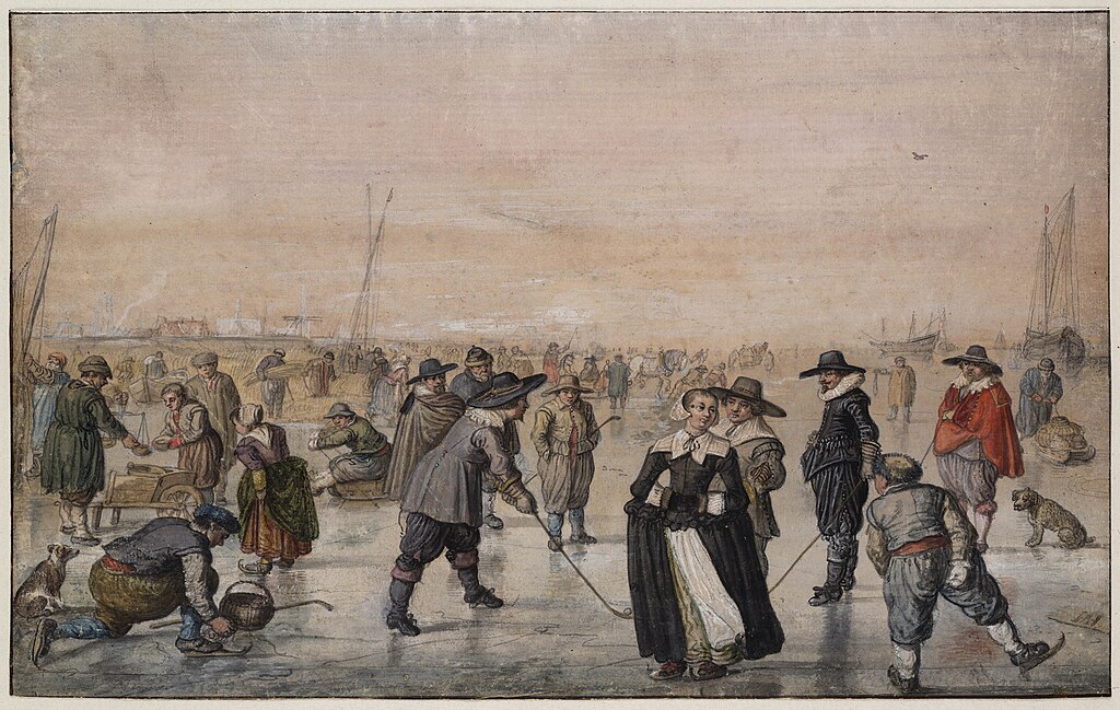  Hendrick Avercamp - A Scene on the Ice - WGA01076 