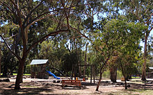 Heywood Park playground, January 2015 Heywood Park playground.jpg