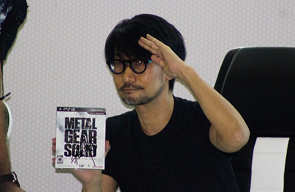 Kojima during the 2017 Brasil Game Show