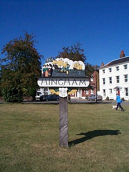 Hingham town sign. - geograph.org.uk - 154006.jpg