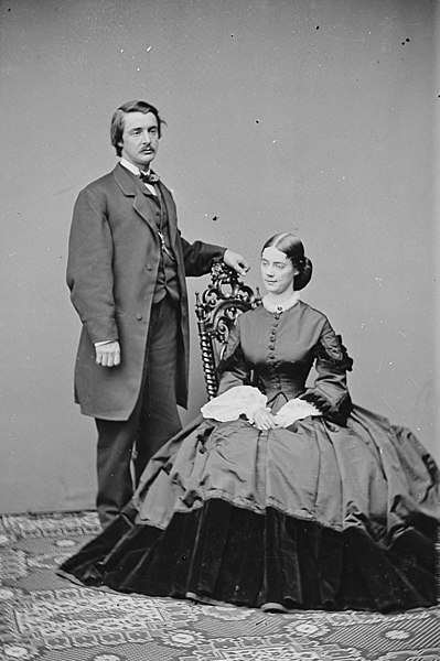 File:Hon. William Sprague and wife (Kate Chase Sprague), R.I - NARA - 529836 (cropped 2).jpg