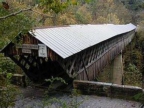 Pont couvert de l'usine de Horton (2004)