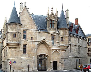 The Hôtel de Sens, residence of the Archbishop of Sens (1498)