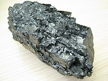 Anthracite coal from Ibbenburen, Germany Ibbenbueren Anthracite.JPG