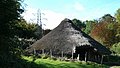 Burdin aroko etxe borobil baten erreplika, Buckinghamshire eskualdean dagoen aire zabaleko Chiltern museoan.