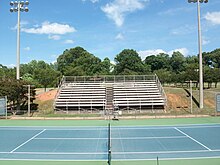 Center Court at the Jeff Adams Tennis Center. JARPStand.JPG