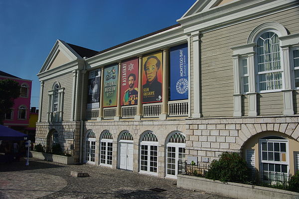 The Montego Bay Cultural Centre. The building was formerly a ballroom and courthouse during the height of the country's colonial period. It is also ho
