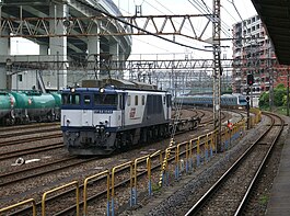 JR Negishi line Negishi station EF64-1042 20090606.jpg