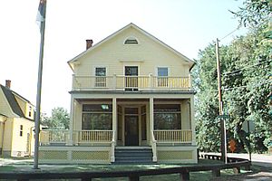 Jaite Company Store, now the Cuyahoga Valley National Park Headquarters Jaite Company Store-Post Office NPS.jpg