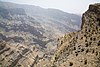 Pohled z vrcholu hory Džabal aš-Šám