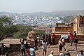 Jodhpur-10-von Mehrangarh Fort-blaue Stadt-2018-gje.jpg