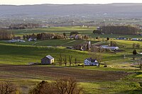 Coblentz farm and Middletown Valley, Maryland