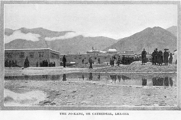 Jokhang in the mid-1840s