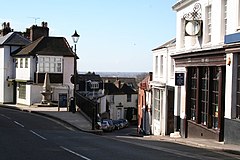 Junction of High Street and West Street, Harrow on the Hill, Middlesex - geograph.org.uk - 365023.jpg