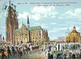 Historischer Festzug zur Vollendung des Kölner Domes