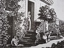 Carl Wilhelm Lieber Christiane von Goethe im Gartenhaus, nach Goethe (Quelle: Wikimedia)