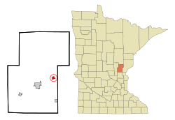 Location of Quamba, Minnesota