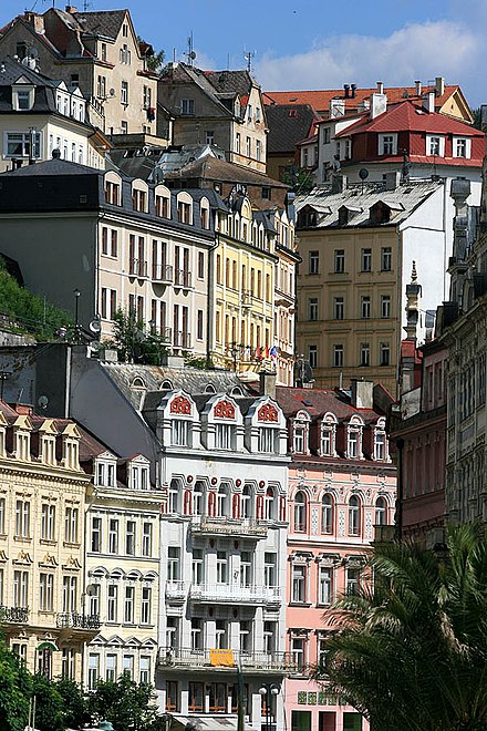 Bohemian city Karlovy Vary