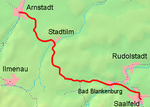 Bahnstrecke Arnstadt–Saalfeld