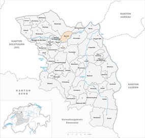 Mapo de Bannwil