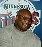 Kirby Puckett, MLB Hall of Famer and center-fielder for the Minnesota Twins