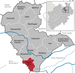 Langenberg - Carte