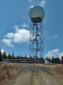 Mass advocated for the Langley Hill Doppler weather radar, which went online in 2011. Langley NEXRAD.jpg