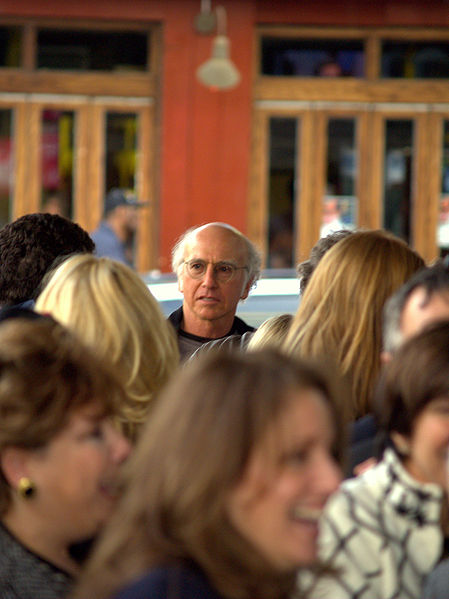 File:Larry David in a New York City crowd.jpg