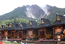 Pariban Hotsprings in Lau Sidebuk-debuk village, Karo Highlands Lau sidebuk debuk memamdang gunung sibayak.jpg