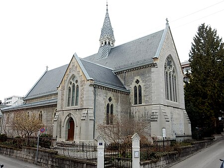 Lausanne, église anglaise