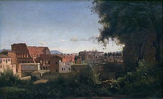 Le Colisée vu des jardins Farnèse