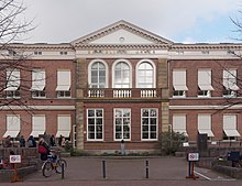 Faculty of Law, in the building that once housed Heike Kamerlingh Onnes' laboratory Leiden University - Kamerlingh Onnes Laboratorium 7007.jpg