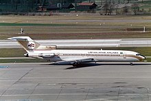 Libyan Arab Airlines Boeing 727-2L5-Adv 5A-DIA (26921551146).jpg