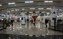 Liuli Qiao station concourse (November 2013)